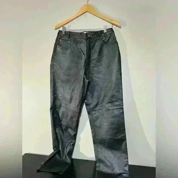 Bagatelle woman’s leather pants - Picture 3 of 4